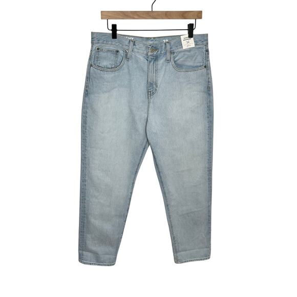 J. Crew Womens Slouchy Boyfriend Jean 29 Blue Waterside Wash Casual Cotton - Picture 3 of 15